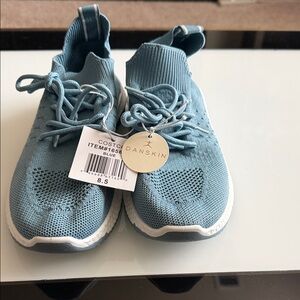 Danskin Teal Knit Sneakers